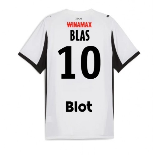 Stade Rennais Ludovic Blas #10 Fußballbekleidung Auswärtstrikot 2025-26 Kurzarm